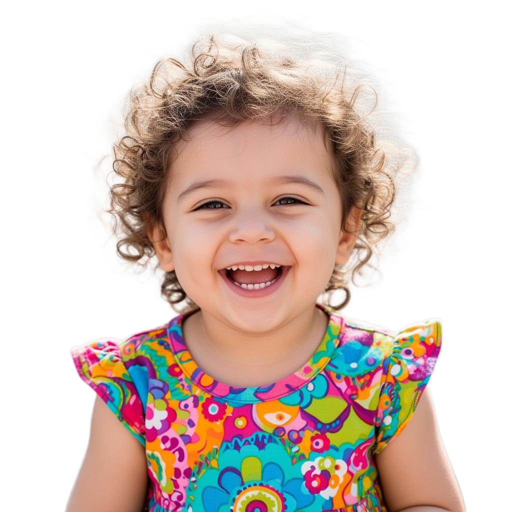 Joyful toddler