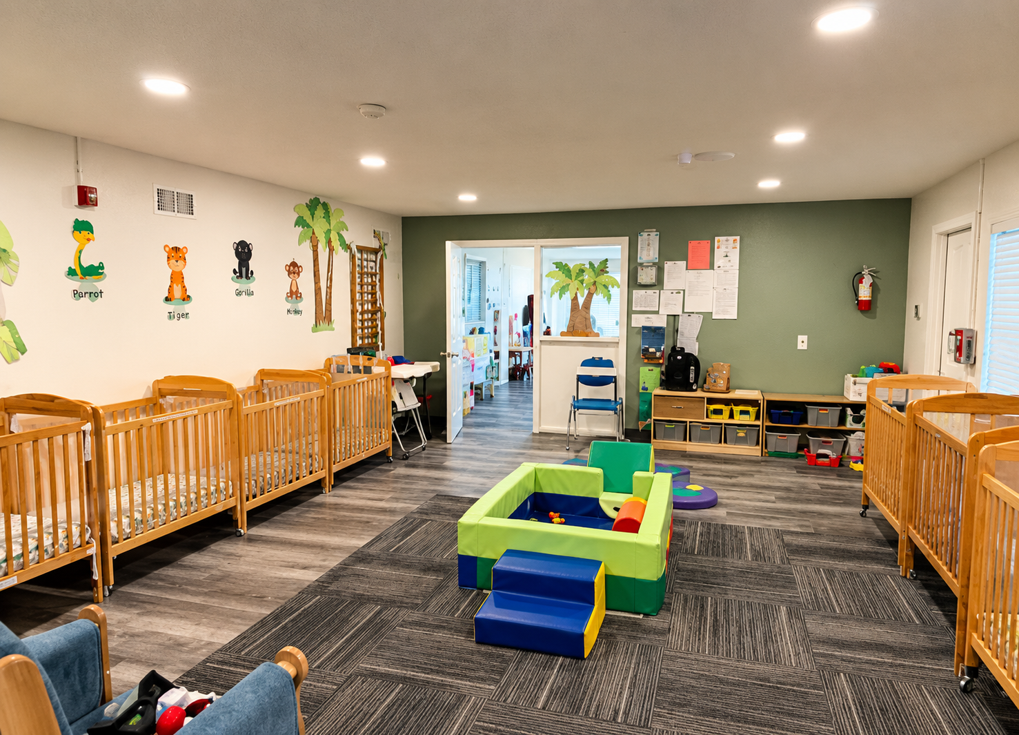 Infants program (ages 6 weeks – 12 months) at Nanny's Daycare in Casa Grande, AZ