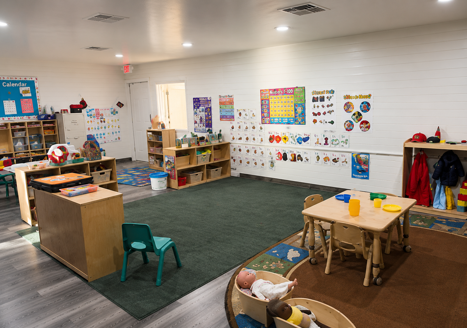 Toddlers program (ages 1 – 2 years) at Nanny's Daycare in Casa Grande, AZ